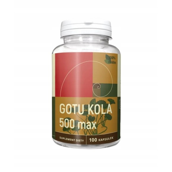 NANGA GOTU KOLA MAX 100k Wąkrotka SEN STRES KONCENTRACJA KRÓTKA DATA